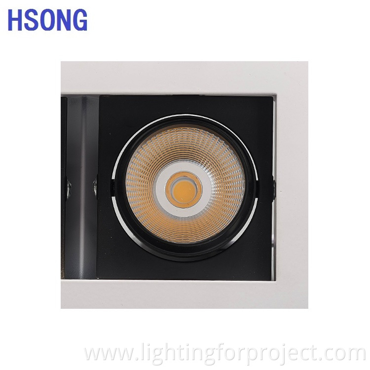 HSONG New ceiling mini spot light 7W Square Led Light